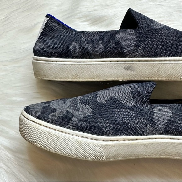 Rothy’s Original Slip On Camo Sneakers Size 8.5 - Picture 7 of 11